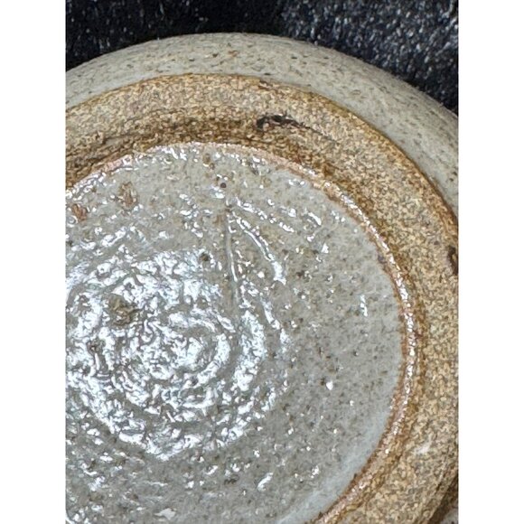 Handcrafted Ceramic Small Vase With Abstract Design - Picture 7 of 9